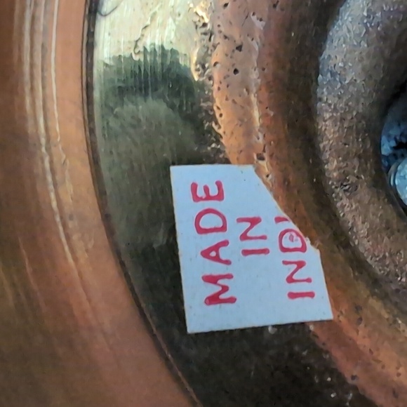 Vintage Brass Chamberstick Taper Candle Holder. - Picture 8 of 10